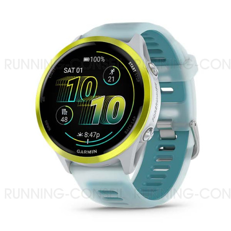 GARMIN FORERUNNER 570  47MM  WHITESTONE AMP YELLOW