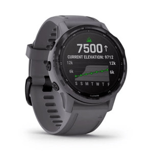 GARMIN fenix® 6S Pro Solar, Améthyste avec bracelet schiste 