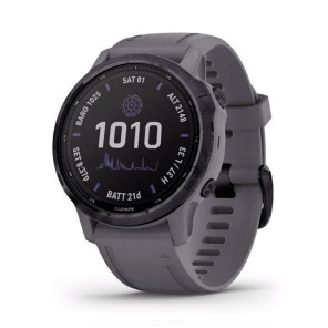 GARMIN fenix® 6S Pro Solar, Améthyste avec bracelet schiste