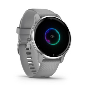 GARMIN Venu 2 plus Mixte SILVER + GRAY
