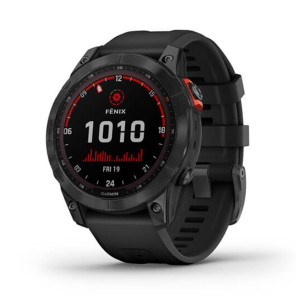 GARMIN Fénix 7 Solar Mixte Gray/Black