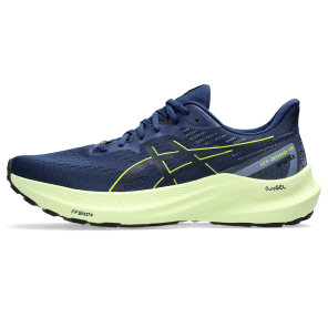 ASICS GT-2000 12 GTX Homme BLUE EXPANSE - SAFETY YELLOW
