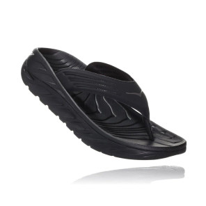 HOKA ONE ONE ORA RECOVERY FLIP Homme Black / Dark Gull Gray