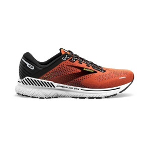 BROOKS ADRENALINE GTS 22 Homme ORANGE/BLACK/WHITE