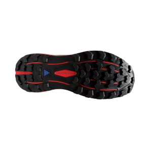 BROOKS Cascadia 16 Homme Black/Fiery Red/Blazing Yellow