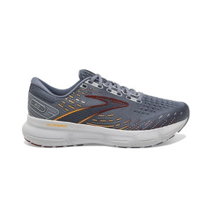 BROOKS GLYCERIN 20 1D HOMME GREY/CHILI OIL/ORANGE
