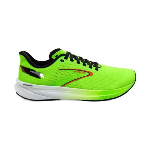 BROOKS HYPERION HOMME GREEN GECKO/RED ORANGE/WHITE 