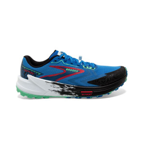 BROOKS CATAMOUNT 3 Homme VICTORIA BLUE/BLACK/SPRING BUD