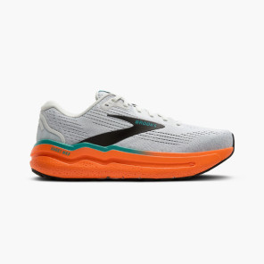 BROOKS Ghost Max 2 Homme Oyster Mushroom/Orange/Teal