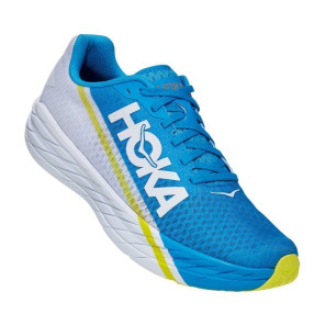 HOKA ONE ONE M ROCKET X Homme WHITE / DIVA BLUE