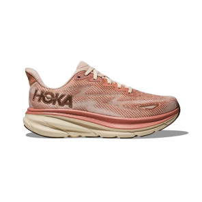 HOKA Clifton 9 Femme sandstone / cream