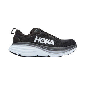 HOKA BONDI 8 Femme BLACK / WHITE