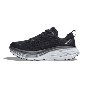 HOKA BONDI 8 Femme BLACK / WHITE