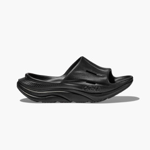 HOKA ORA RECOVERY SLIDE 3 Mixte BLACK / BLACK