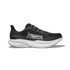 HOKA MACH 6 Femme BLACK / WHITE