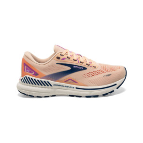 BROOKS ADRENALINE GTS 23 Femme APRICOT/ESTATE BLUE/ORCHID