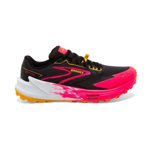 BROOKS CATAMOUNT 3 Femme BLACK/DIVA PINK/LEMON CHROME