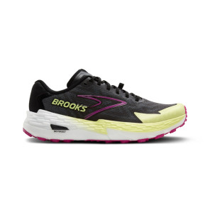 BROOKS Catamount 4 Femme Grey/Black/Lime