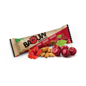 BAOUW Barre 30g Cerise-Amande-Hibiscus