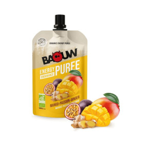 BAOUW Purée Bio Mangue-Passion-Gingembre