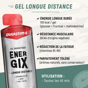 OVERSTIM'S Gel ENERGIX Citron Mixte