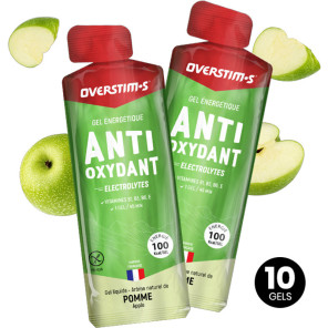 OVERSTIM'S GEL ANTIOXYDANT Pomme Verte Mixte