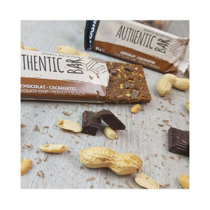 OVERSTIM'S AUTHENTIC BAR CHOCOLAT CACAHUÈTE