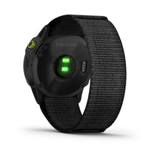 GARMIN Enduro Carbon Gray DLC Titanium avec bracelet UltraFit nylon