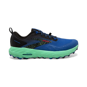BROOKS CASCADIA 17 Homme VICTORIA BLUE/BLACK/SPRING BUD	 2