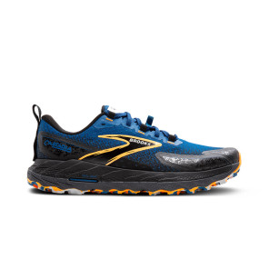 BROOKS Cascadia 18 Homme Blue Sapphire/Black/Orange