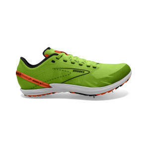 BROOKS Draft XC Mixte Green Gecko/Red Orange/White