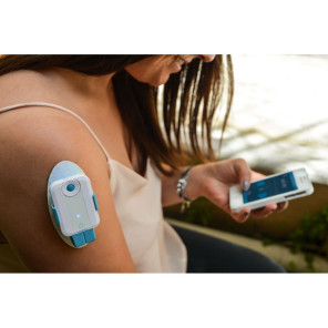 BLUETENS PACK 6 ELECTRODES SURF BLEU