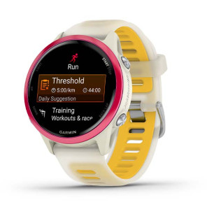 GARMIN FORERUNNER 570 - 42MM  BONE/RASPERRY/MANGO