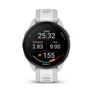 GARMIN FORERUNNER 165 MUSIC GRIS CLAIR/BLANC