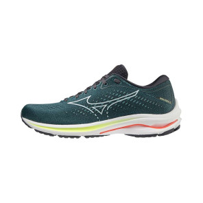 MIZUNO WAVE RIDER 25 Homme SMOKEBLUE/WHT/NEOLIME