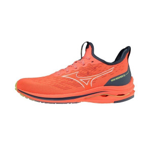MIZUNO WAVE RIDER NEO 2 Femme NEONFLAME/WHT/VINDIGO