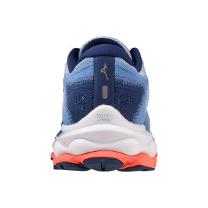 MIZUNO WAVE SKY 7 Femme BluHenon/Silvr/NeonFlame