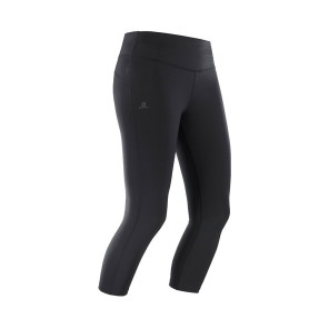 SALOMON Collant 3/4 COMET MID Femme Black