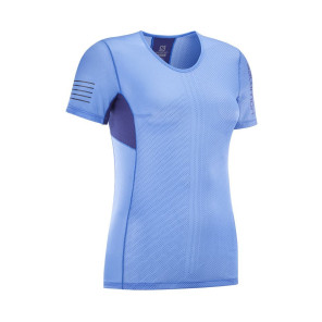 SALOMON S/lab Sense Tee Femme Marina / Clematis Blue