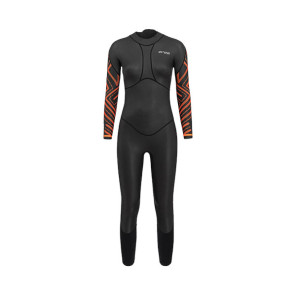 ORCA VITALIS OW BREAST STROKE Femme NOIR / ORANGE