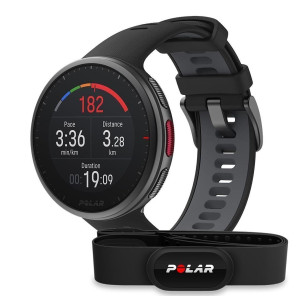 POLAR VANTAGE V2 PACK H10+ Mixte BLACK