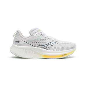 SAUCONY RIDE 17 WHITE/PEEL