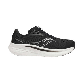 SAUCONY RIDE 18 FEMME BLACK/WHITE
