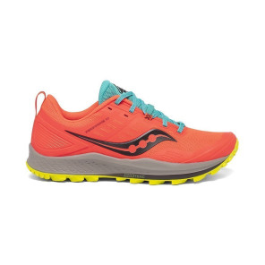 SAUCONY PEREGRINE 10 Homme | VIZIRED / CITRON 