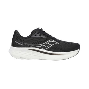 SAUCONY RIDE 18 HOMME BLACK/WHITE