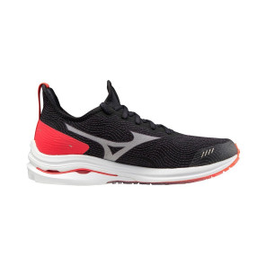 MIZUNO WAVE RIDER NEO Femme BLACK / WHITE / IGNITION RED