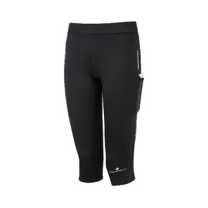 RON HILL Wmn's Tech Revive Stretch Capri Femme All Black