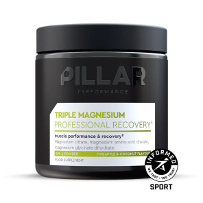 PILLAR Poudre TRIPLE MAGNESIUM 200G Ananas Noix de coco