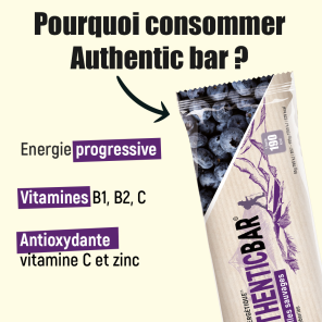 OVERSTIM'S AUTHENTIC BAR CHOCOLAT - NOISETTE