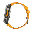 GARMIN FĒNIX 8 SAPPHIRE AMOLED TITANE-ORANGE NOIR